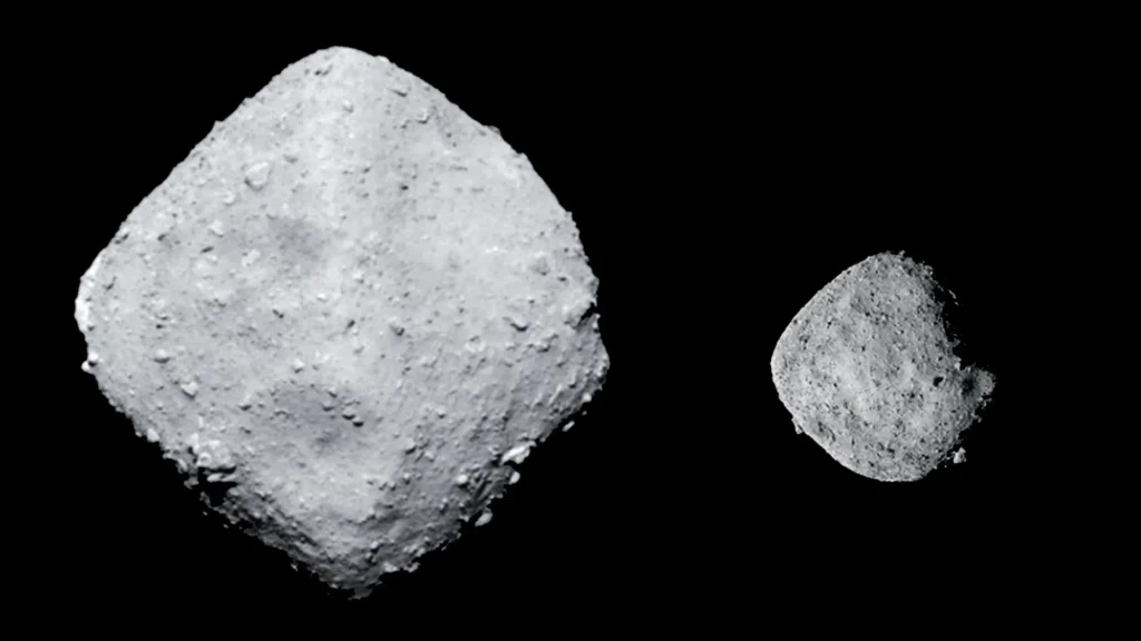 A colisão no sistema solar antigo pode explicar a origem de Bennu e Ryugu