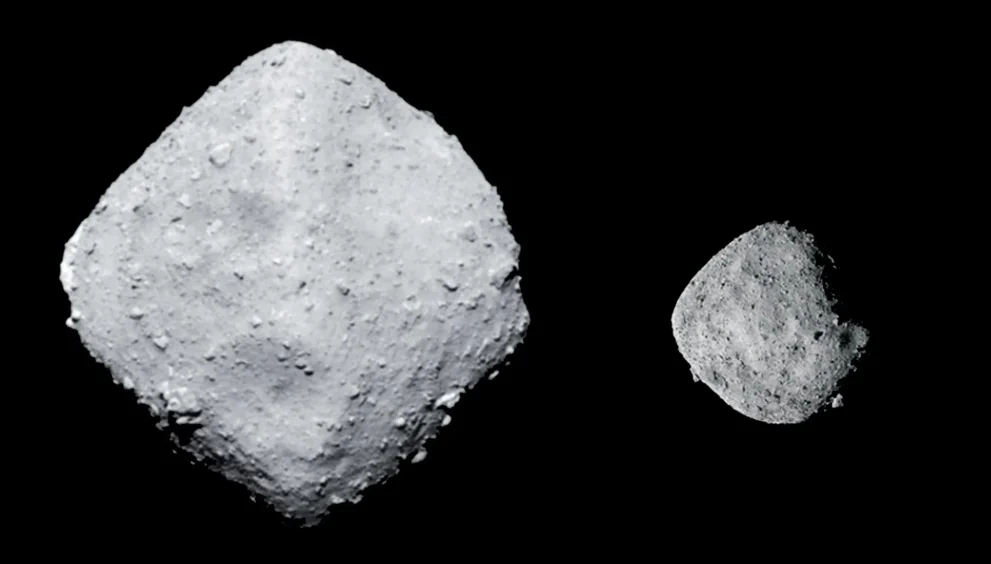 A colisão no sistema solar antigo pode explicar a origem de Bennu e Ryugu