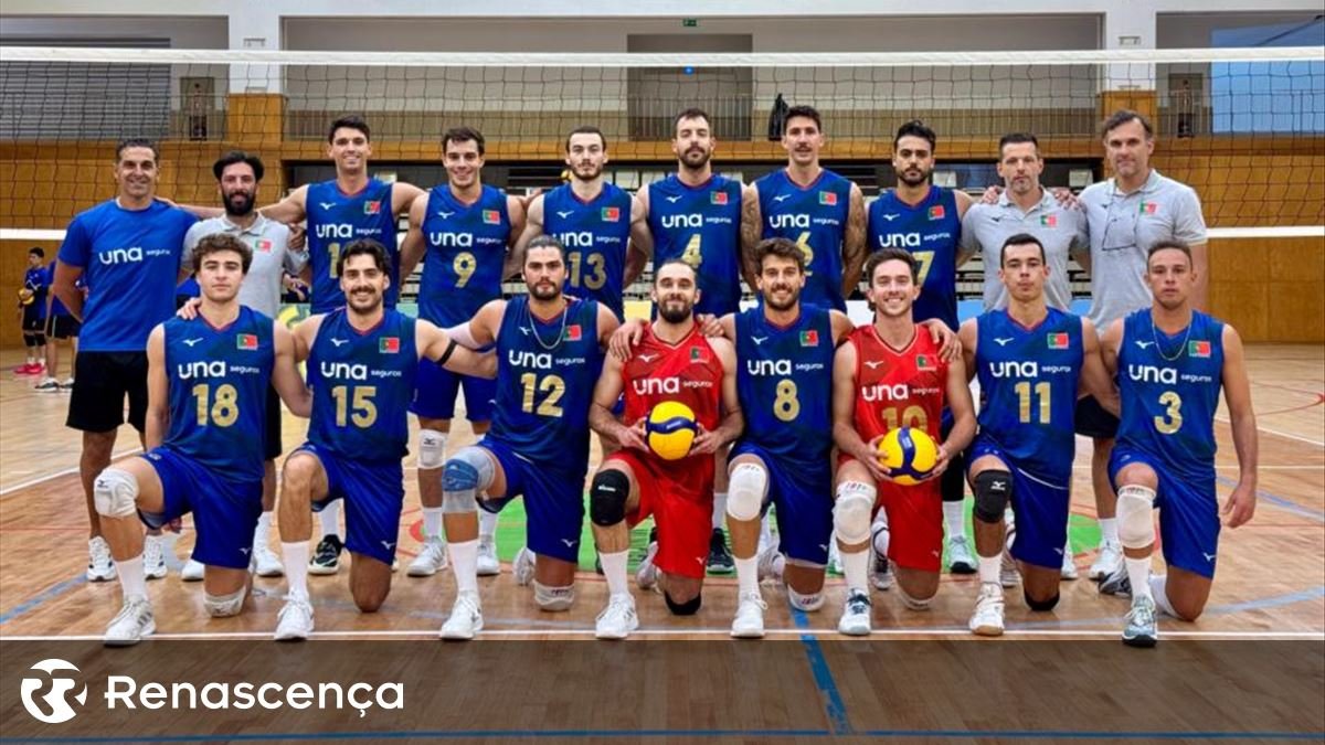 Voleibol: Portugal triunfa na preparação para o Campeonato Mundial