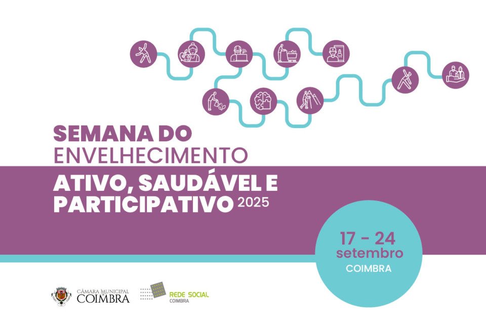 Semana do Envelhecimento Ativo em Coimbra: 17 a 24 de Setembro