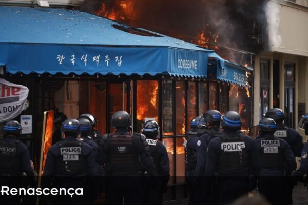 Barricadas em Todo Lugar: 175 mil protestantes nas ruas e conflitos em diversas localidades francesas