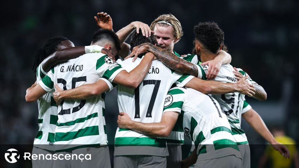 Sporting 4-1 Kairat Almaty. Filme da vitória avassaladora