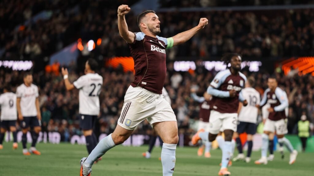 Aston Villa conquista vitória importante e Lyon de Paulo Fonseca contribui para Portugal: resultados do dia na Europa League