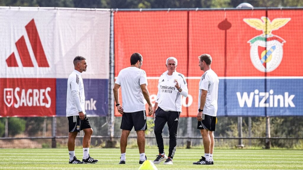 A Equipa Técnica de José Mourinho no Benfica