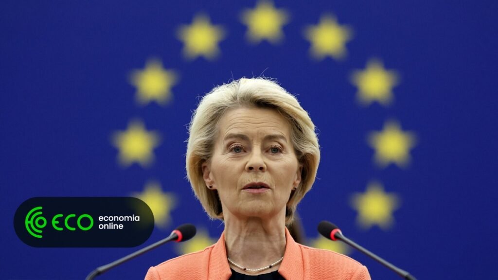 Leyen apresenta estratégia para o mercado único até 2028 com apoio do setor privado.