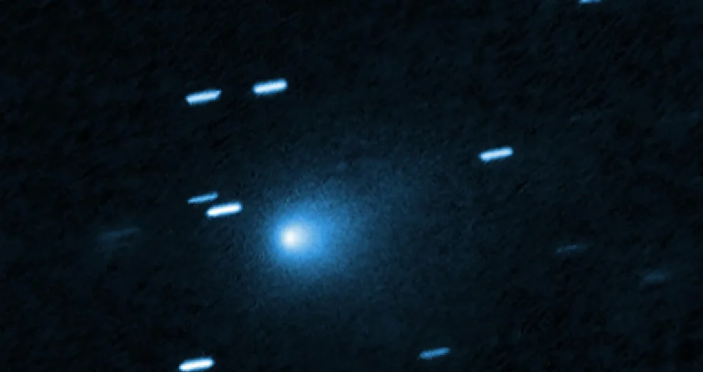 Hubble captura a imagem mais nítida de um raro cometa interestelar