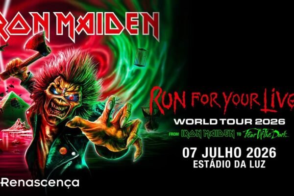 Iron Maiden se apresenta no Estádio da Luz em julho do ano que vem