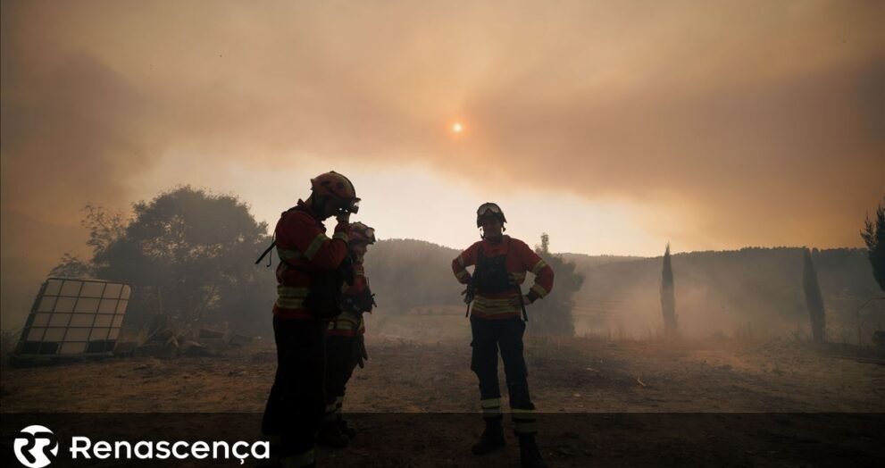 Fogo. Um dos firefighters lesionados em Montalegre foi avaliado como sério.