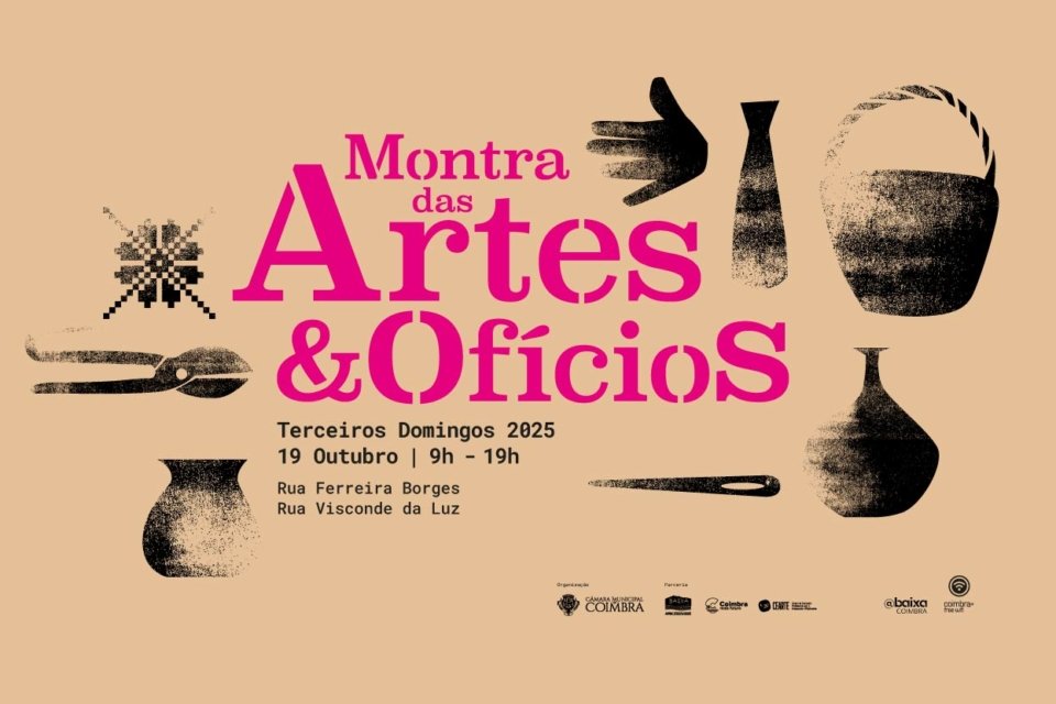 Montra das Artes & Ofícios Agita as Ruas Ferreira Borges e Visconde da Luz Neste Domingo
