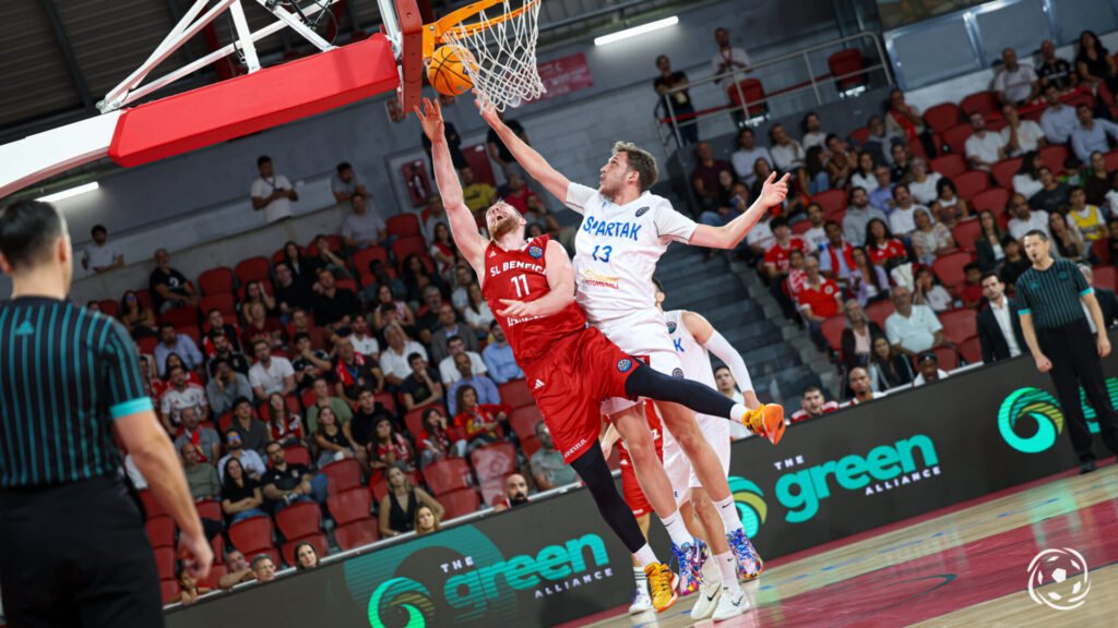 Benfica sofre derrota consecutiva na Champions League de Basquetebol