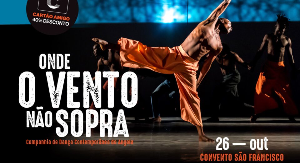 Companhia de Dança Contemporânea de Angola se apresenta no Convento São Francisco em 26 de outubro