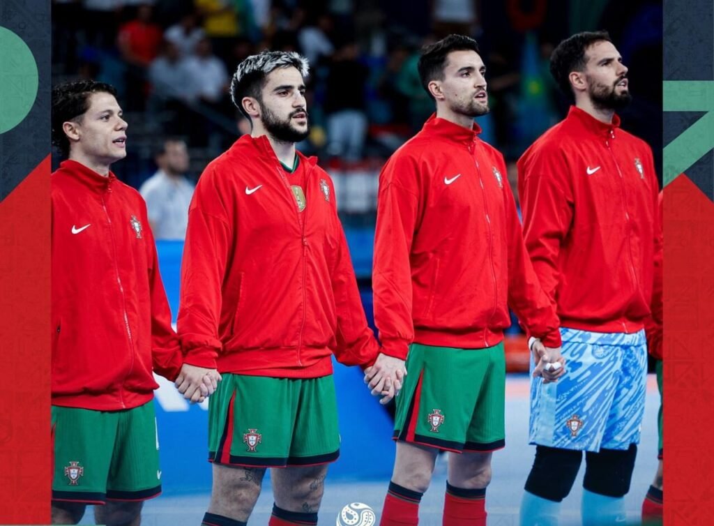 Convocados de Portugal para o jogo contra a Letónia no Futsal