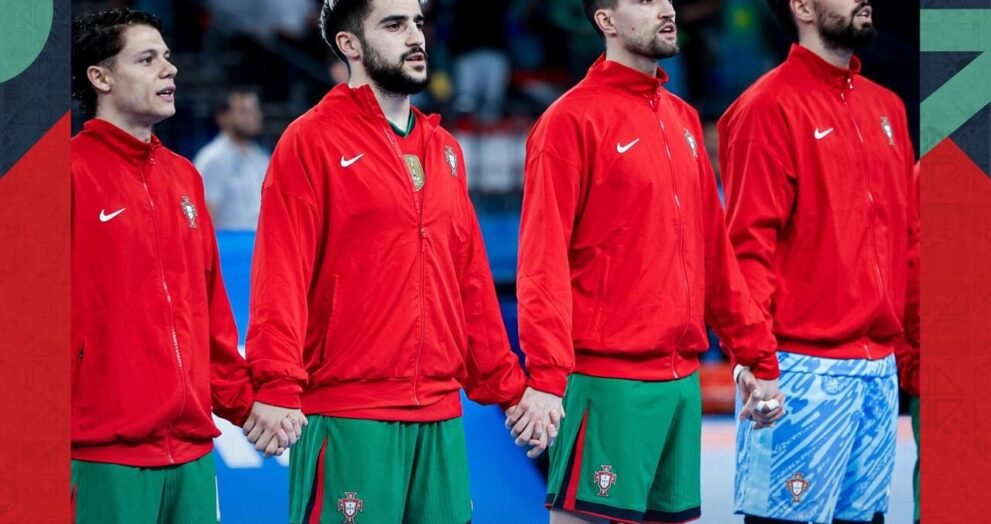 Convocados de Portugal para o jogo contra a Letónia no Futsal