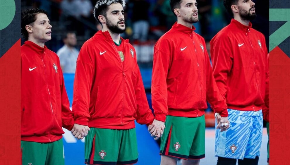 Convocados de Portugal para o jogo contra a Letónia no Futsal