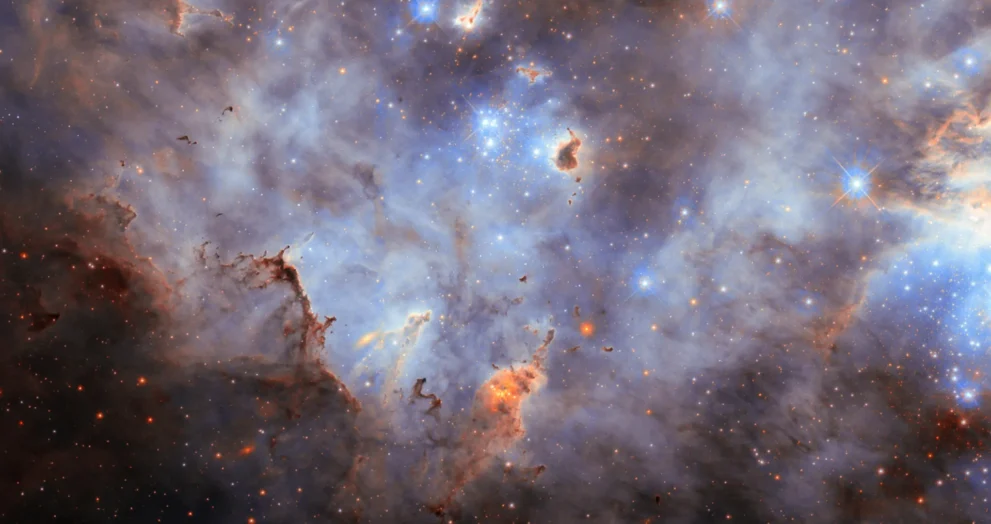 Hubble captura um aglomerado estelar cintilante como nenhum outro