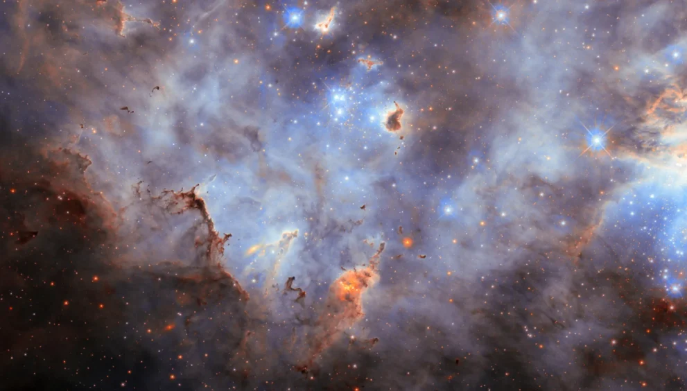 Hubble captura um aglomerado estelar cintilante como nenhum outro