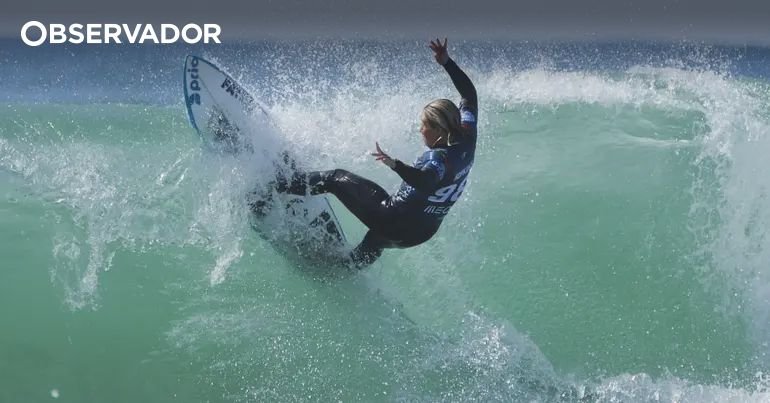 Yolanda Hopkins e sua vitória nas meias-finais do Ericeira Pro de Surf