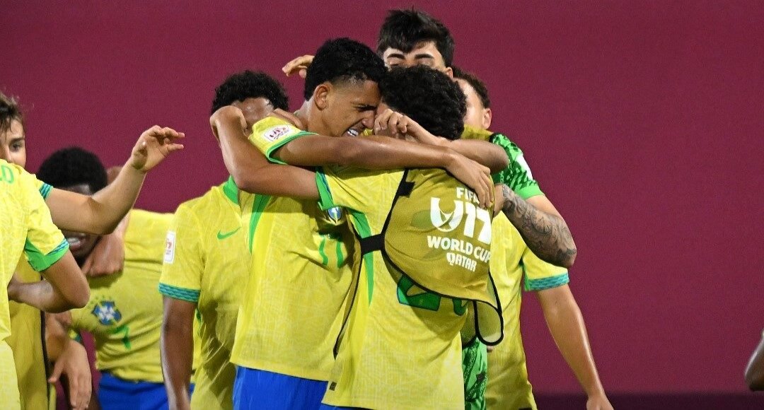 Brasil vence Marrocos e enfrenta Portugal nas semifinais do Mundial Sub-17