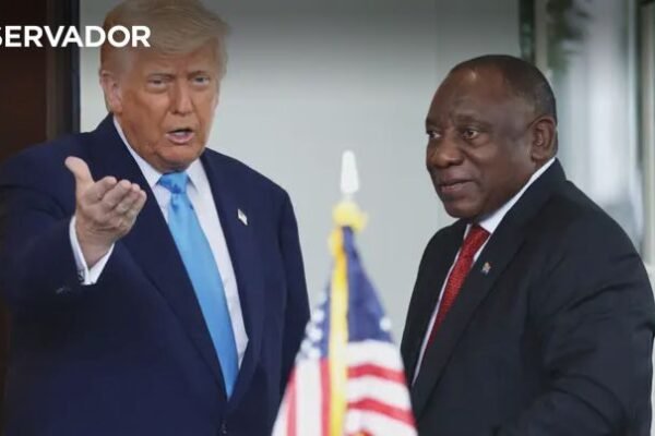 Trump anuncia boicote dos EUA ao G20 na África do Sul por "abusos de direitos humanos" contra brancos