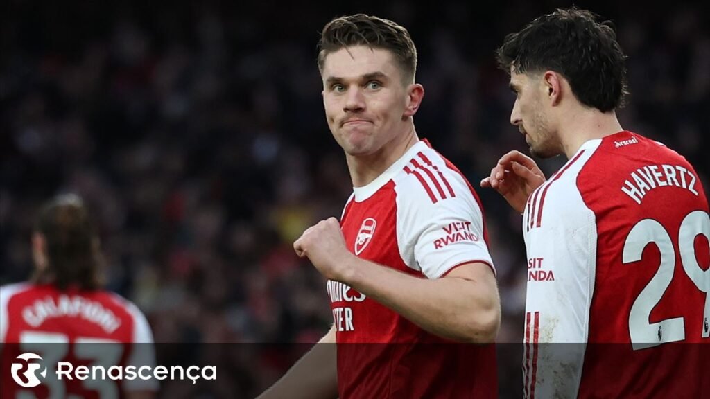 Arsenal. Gyokeres abraço