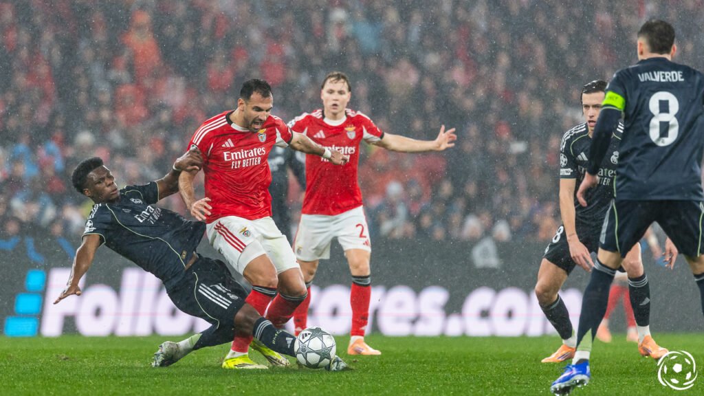 Aurélien Tchouaméni Vangelis Pavlidis Benfica Real Madrid