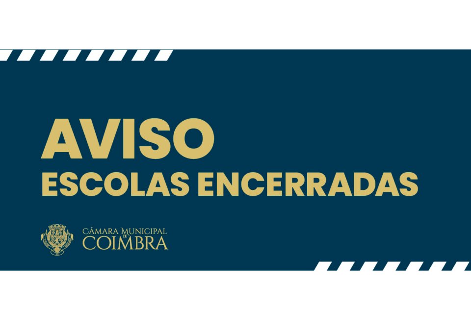 Escolas da Margem Esquerda do Mondego Estarão Encerradas Amanhã