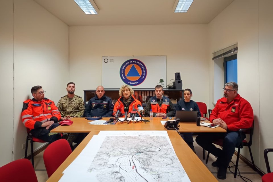 Coimbra regista 881 ocorrências e mantém elevado risco de cheias