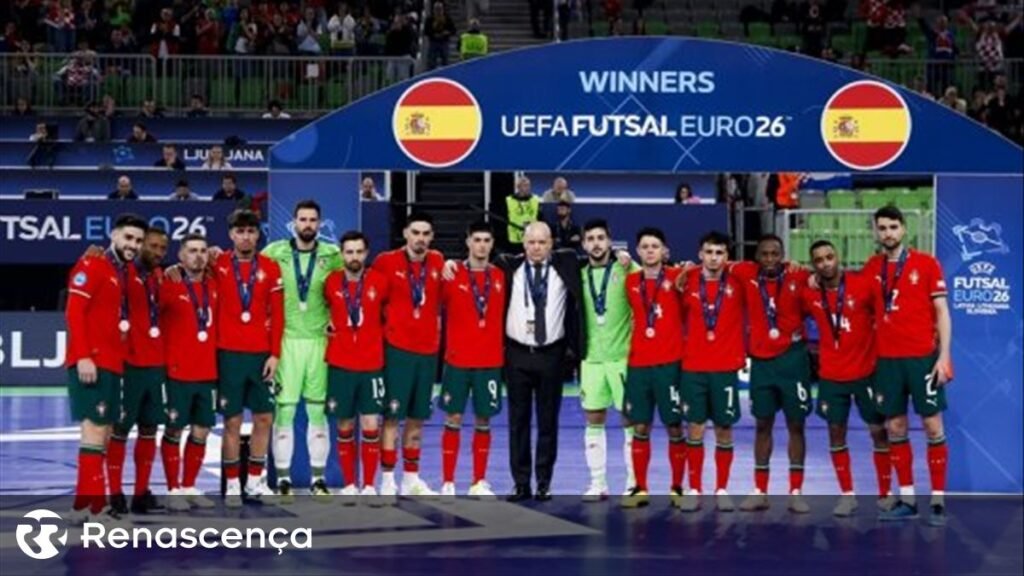 Jorge Braz "satisfeito" com Portugal apesar da queda diante da Espanha