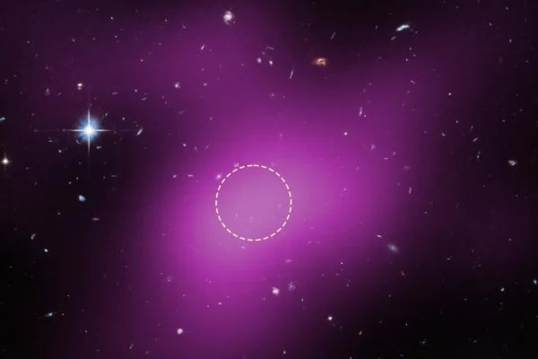 Astrônomos descobrem uma galáxia fantasma feita de matéria escura