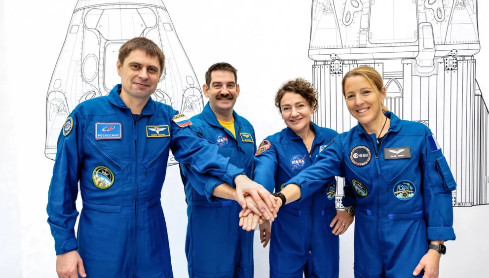 Quatro astronautas entram em quarentena à medida que o lançamento da Crew