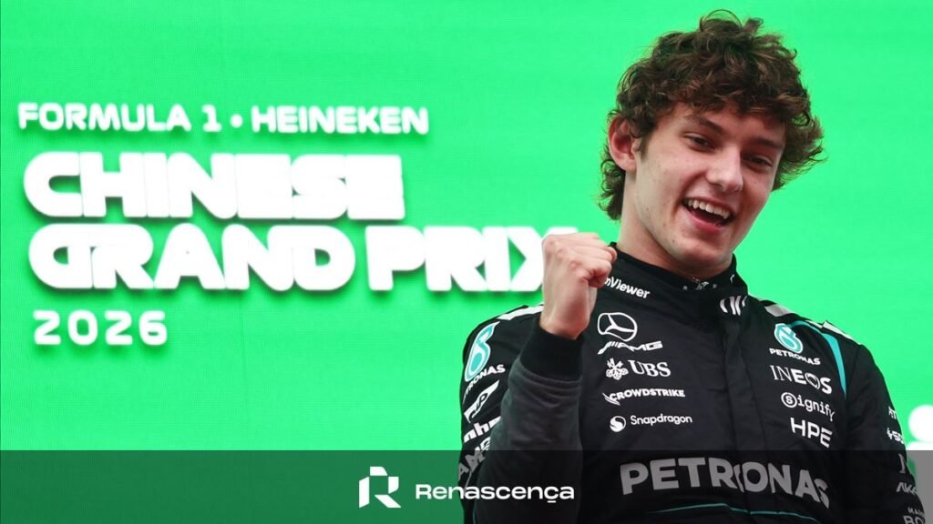 Kimi Antonelli triunfa no GP da China e Mercedes novamente deixa Ferrari sem alternativa