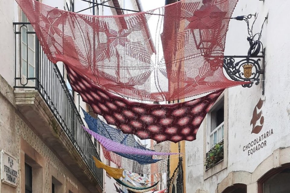 Inauguração da "Crochet Social" na Rua Fernandes Tomás a 22 de Março