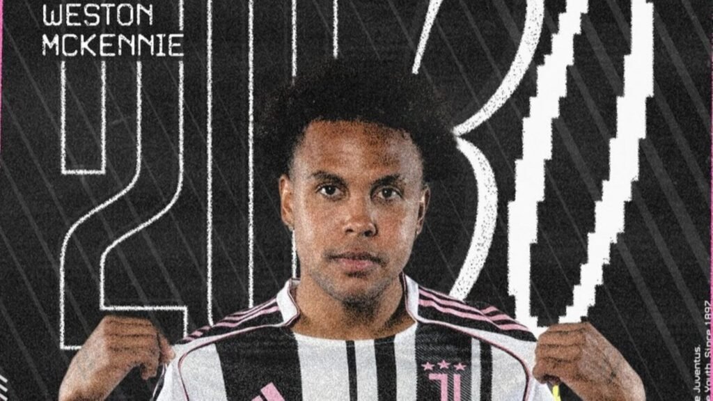 Weston McKennie renova contrato com a Juventus até 2030