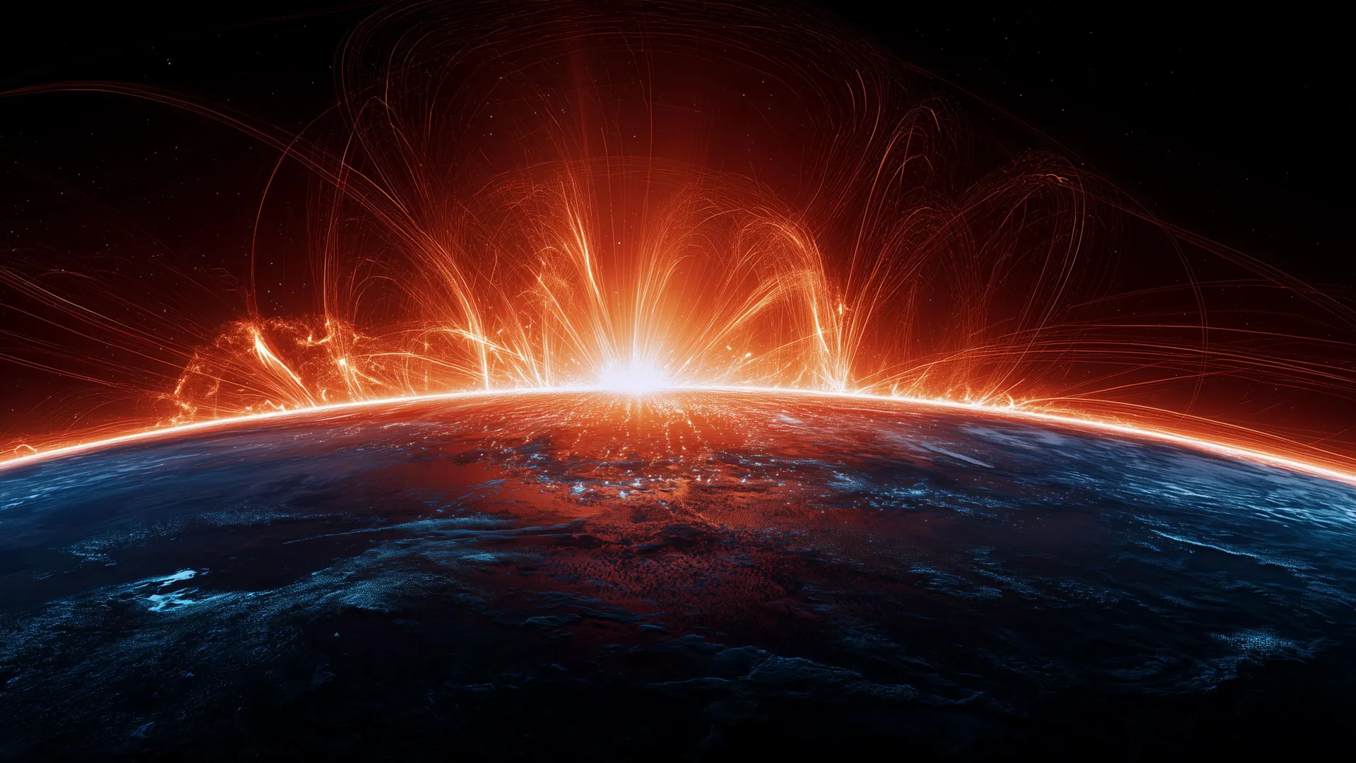 Tempestades solares podem desencadear terremotos? Cientistas propõem ligação surpreendente