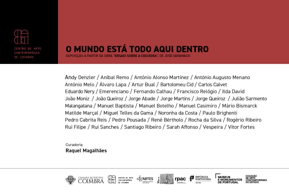 CACC reúne 40 artistas em exposição inspirada em "Ensaio sobre a Cegueira" de Saramago
