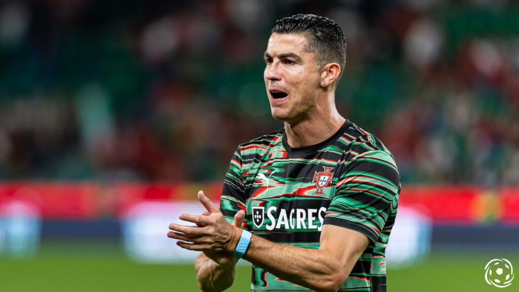 Cristiano Ronaldo reage à qualificação de Portugal para a final do Mundial Sub