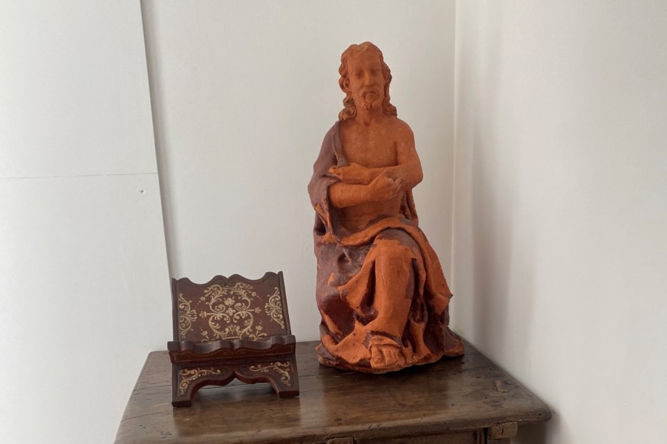 Escultura do Senhor da Cana Verde retorna à Casa