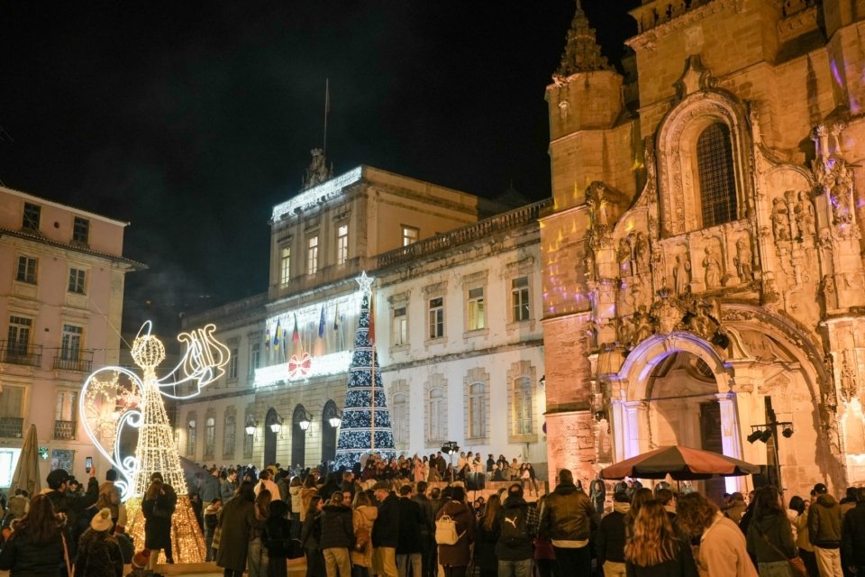 A Magia do Natal Ilumina Coimbra até ao Dia de Reis
