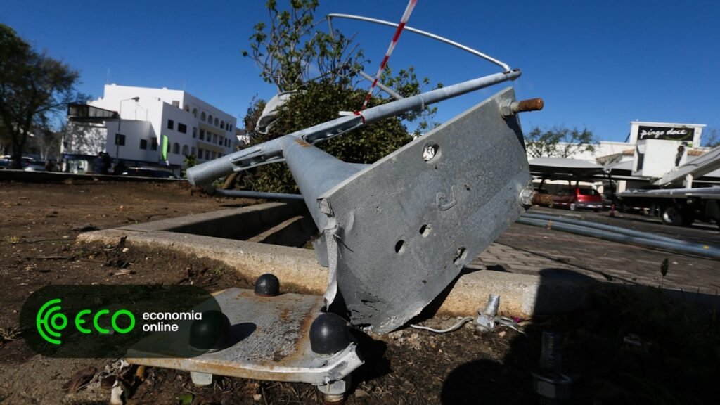 Vento extremo causa morte e mais de 20 feridos em Albufeira