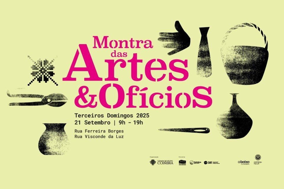 "Montra das Artes & Ofícios: Anima Baixa no Domingo com Oficinas de Património"