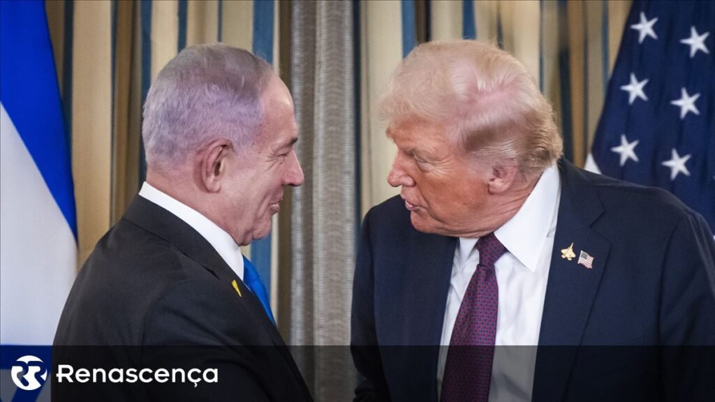 Trump revela gráfico para saída de soldados israelenses de Gaza. Necessita aval Hamas.