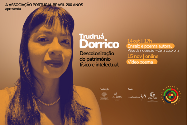 Trudruá Dorrico discute a descolonização em 14 de outubro na Cena Lusófona