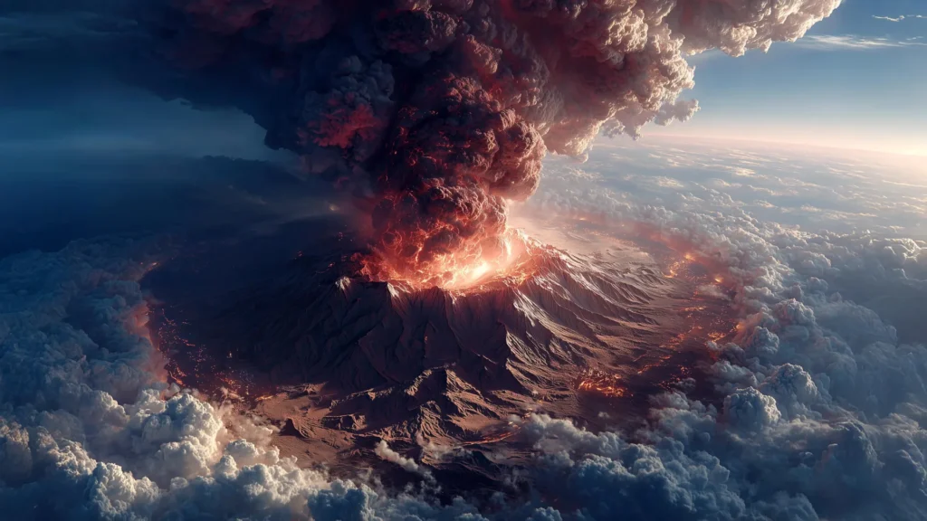 Um supervulcão quase exterminou a humanidade há 74.000 anos, mas os humanos fizeram algo incrível