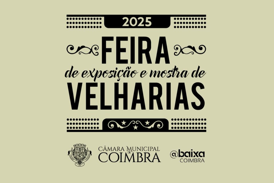 Feira de Velharias Agita a Baixa de Coimbra Neste Sábado