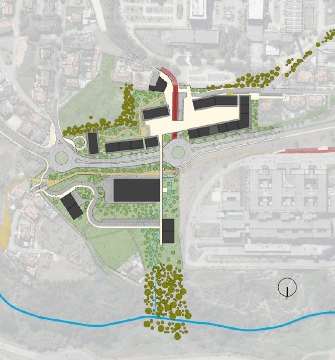 Avanço da nova zona urbana ao lado do Hospital Pediátrico para discussão pública