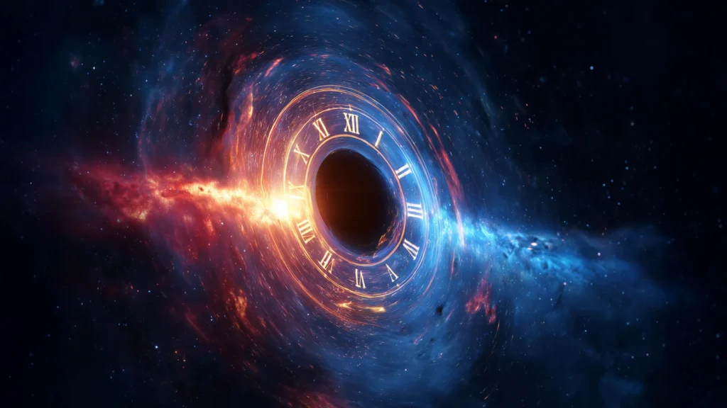 "O 'buraco de minhoca' de Einstein pode revelar um espelho oculto do tempo"