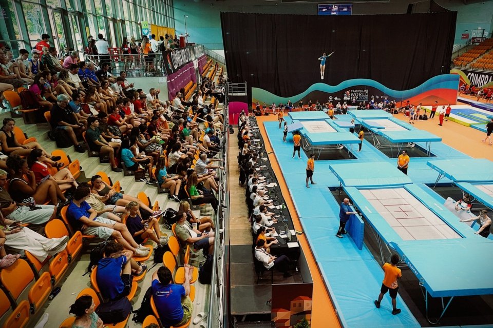 Coimbra Recebe Taça do Mundo de Trampolins com Três Medalhas para Portugal