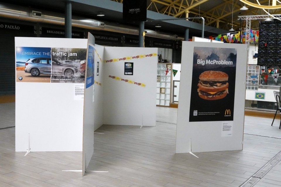 Exposição "Verde que Engana" no Mercado Municipal D. Pedro V