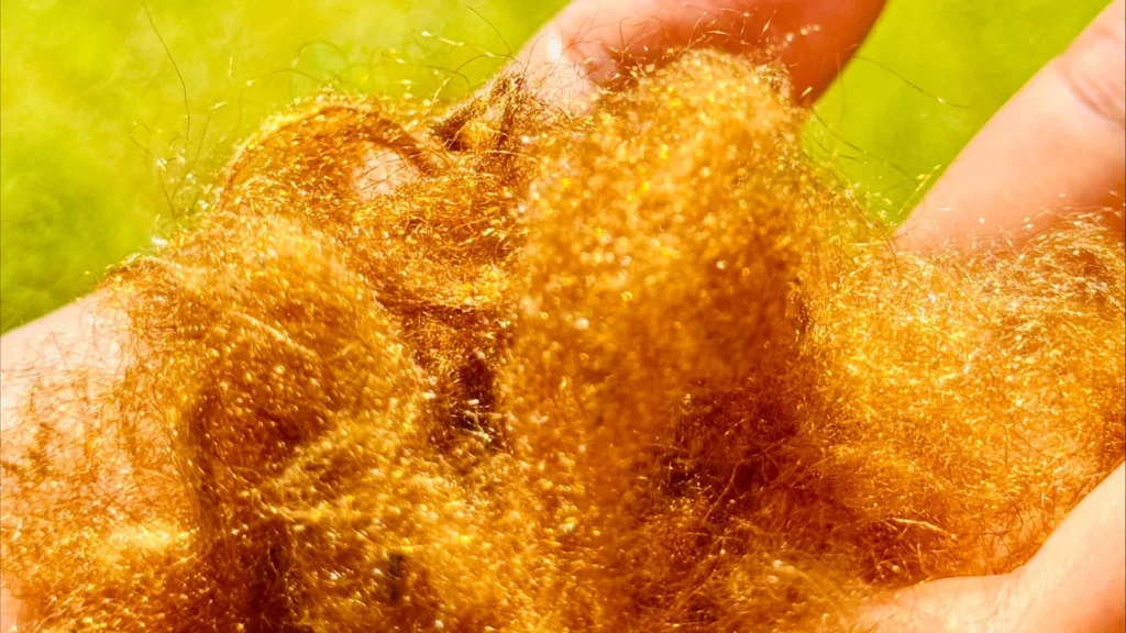 Um lendário tecido dourado perdido por 2.000 anos retornou