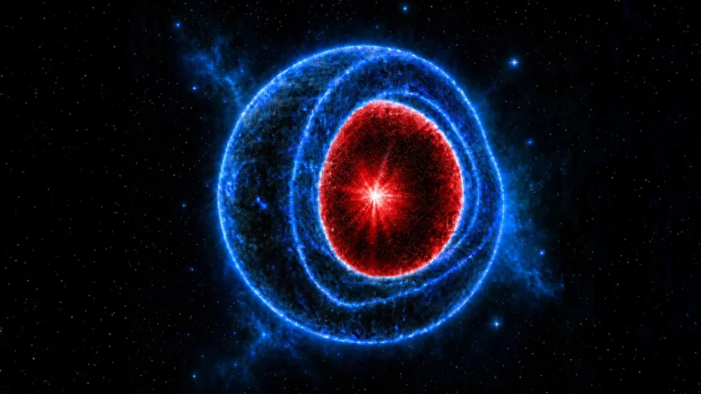 Uma estrela morrendo poderia criar um novo universo em vez de um buraco negro
